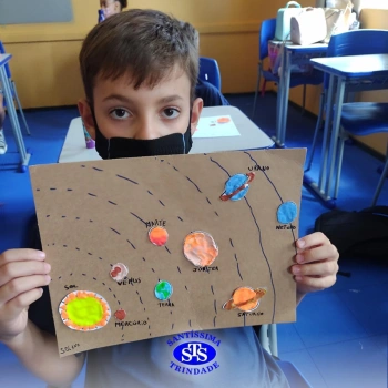 4º ano | Representação do Sistema Solar