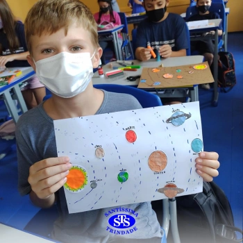 4º ano | Representação do Sistema Solar