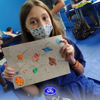 4º ano | Representação do Sistema Solar