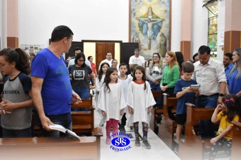 Celebração Eucarística reuniu famílias dos alunos do 4º ano