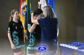 Alunos de 6º e de 7º ano participam dos Jogos Interséries Franciscanos