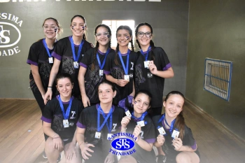 Alunos de 6º e de 7º ano participam dos Jogos Interséries Franciscanos