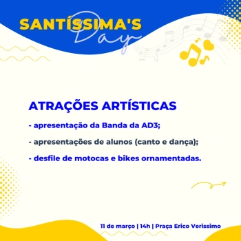 Esperamos por vocês nesse dia especial!