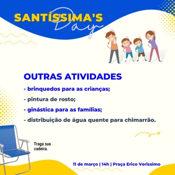 Esperamos por vocês nesse dia especial!