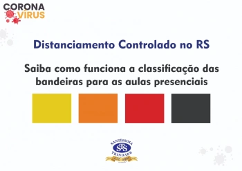 Classificação das bandeiras e aulas presenciais