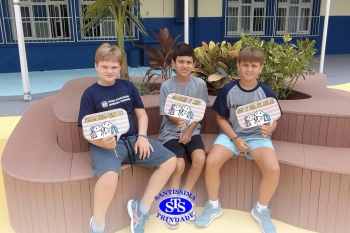Registros do primeiro dia de aula do 4º ano 