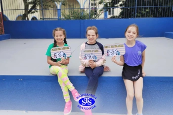 Registros do primeiro dia de aula do 4º ano 
