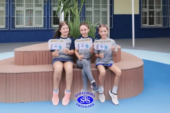 Registros do primeiro dia de aula do 4º ano 