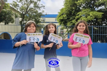 Registros do primeiro dia de aula do 4º ano 