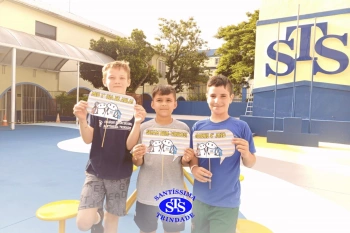 Registros do primeiro dia de aula do 4º ano 