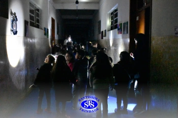 1º Anoitecer no Santíssima reúne turmas de Infantil 5 e de 1º ano