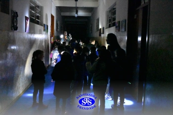 1º Anoitecer no Santíssima reúne turmas de Infantil 5 e de 1º ano