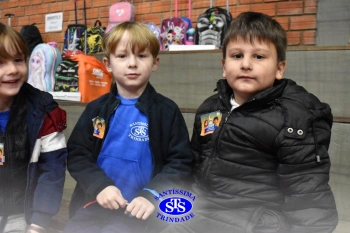 1º Anoitecer no Santíssima reúne turmas de Infantil 5 e de 1º ano