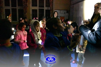 1º Anoitecer no Santíssima reúne turmas de Infantil 5 e de 1º ano