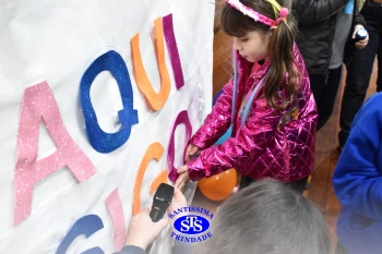 1º Anoitecer no Santíssima reúne turmas de Infantil 5 e de 1º ano