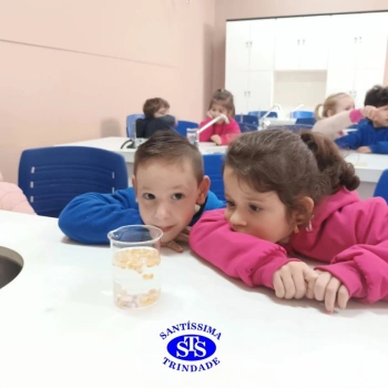 Aulas no laboratório de ciências promovem aprendizado lúdico 