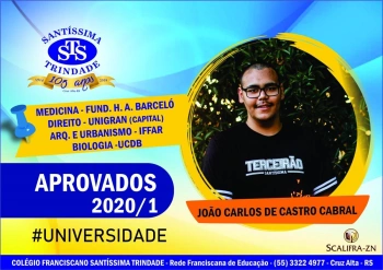 Parabéns, alunos do Santíssima ! 