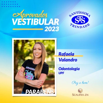 Parabéns, aprovados no Vestibular! 