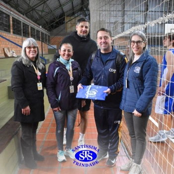 Estudantes do Santíssima e do CEAP, de Ijuí, participam de Amistoso de Basquete