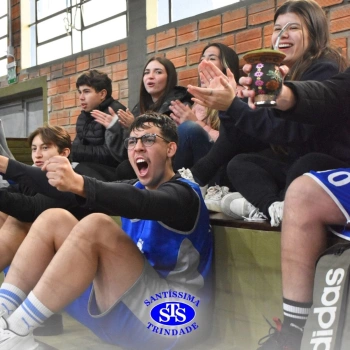 Estudantes do Santíssima e do CEAP, de Ijuí, participam de Amistoso de Basquete
