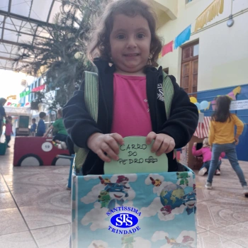 Alunos criam brinquedos a partir de caixas | Infantil 3