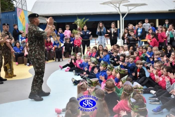 Educação Infantil recebe a Banda de Música da AD3