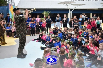 Educação Infantil recebe a Banda de Música da AD3