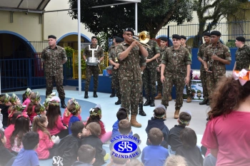 Educação Infantil recebe a Banda de Música da AD3