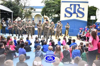 Educação Infantil recebe a Banda de Música da AD3
