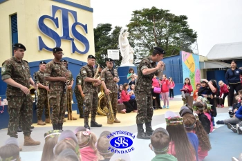 Educação Infantil recebe a Banda de Música da AD3