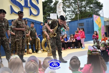 Educação Infantil recebe a Banda de Música da AD3