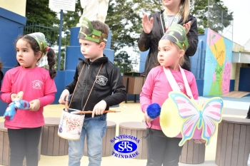 Educação Infantil recebe a Banda de Música da AD3
