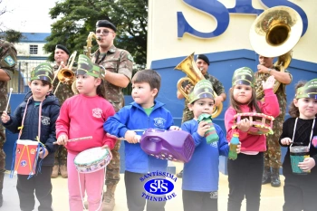Educação Infantil recebe a Banda de Música da AD3