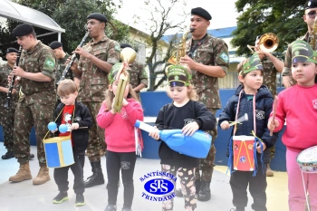 Educação Infantil recebe a Banda de Música da AD3