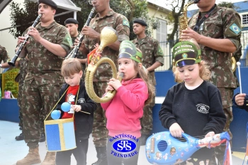 Educação Infantil recebe a Banda de Música da AD3