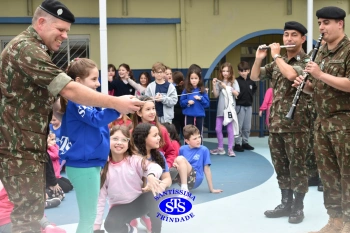 Educação Infantil recebe a Banda de Música da AD3