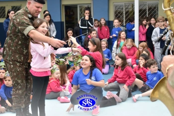 Educação Infantil recebe a Banda de Música da AD3