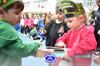 Educação Infantil recebe a Banda de Música da AD3