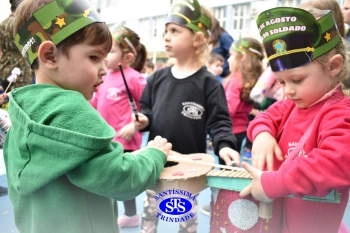 Educação Infantil recebe a Banda de Música da AD3