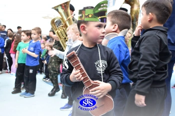 Educação Infantil recebe a Banda de Música da AD3