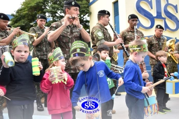 Educação Infantil recebe a Banda de Música da AD3
