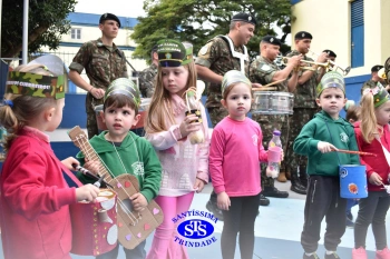 Educação Infantil recebe a Banda de Música da AD3