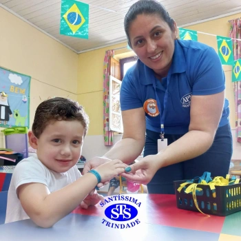 APM promoveu ação com todos os alunos