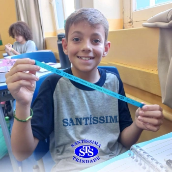 APM promoveu ação com todos os alunos