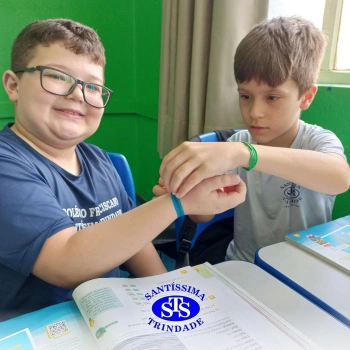 APM promoveu ação com todos os alunos