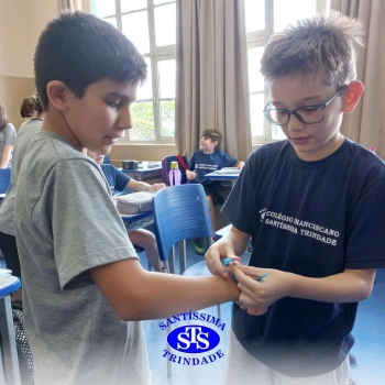 APM promoveu ação com todos os alunos