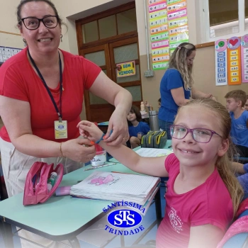 APM promoveu ação com todos os alunos