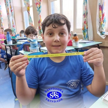 APM promoveu ação com todos os alunos