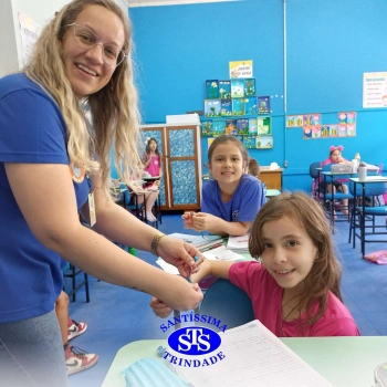 APM promoveu ação com todos os alunos