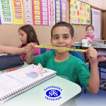 APM promoveu ação com todos os alunos